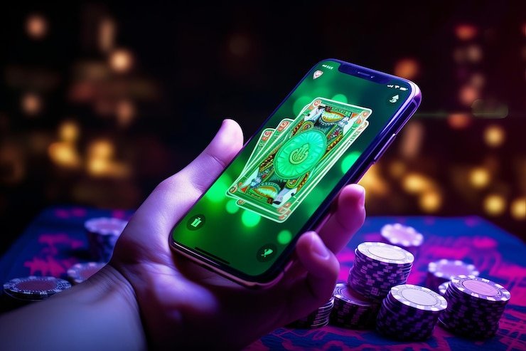 Aviator slot game on mobile screen